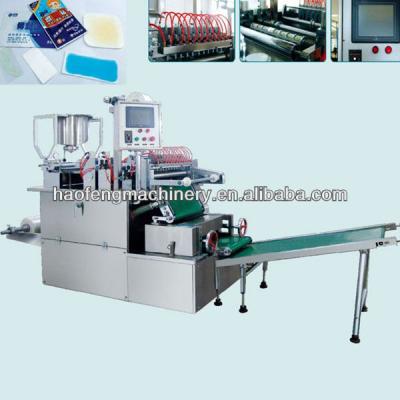 China Medical PLC Controlled Cooling Baby Gel Patch Production Machine for sale