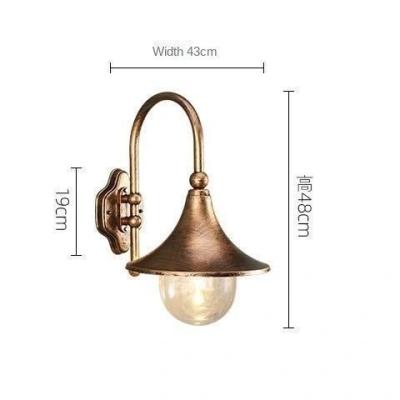 China Retro Enamel Masar Iron Tempered Glass LED Masar Lamp Electric Products With Light Color Garden Decoration Indoor And Outdoor Waterproof Decorums for sale