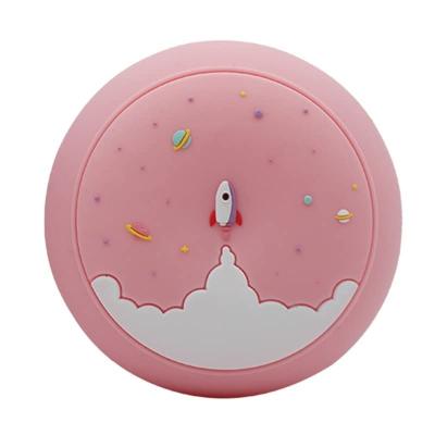 China Creative New Cartoon Touch Sensor Smart Sensor Space Capsule Gift Lamp Kawaii Room Decoration Sleep Silicone Night Lamp for sale