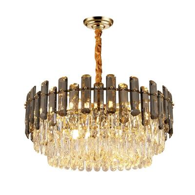 China Light Luxury K9 Crystal Chandelier Shaped Chandelier In Hotel for sale