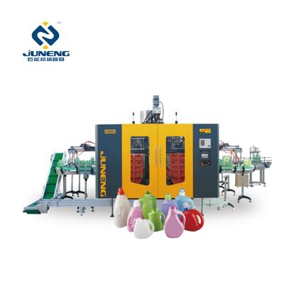 China Plastic Bottle Extruder Machine Automatic Extrusion Blow Molding Machine Professional Brand 12 Liter Double Station for sale