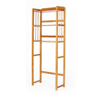 China Sustainable Washing Machine Storage Shelving Above Toilet Rack Toilet Shelf for sale