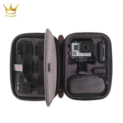 China Portable for Travel Fashion High-end Carbon Fiber PU Camera Carrying Case for Action Camera for sale