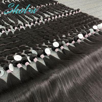 China Seller Silky Straight Cheap Price Sholov Wave Brazilian Hair In Mozambique 10a Grade Natural Raw Brazilian Hair Weave Bundle for sale