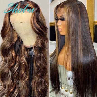 China Silky Straight Wave Ready To Ship Burgundy Jewish Wig Wig Silicon Hide, Full Lace Front Wigs For Black Women Afro Natural Short Curly Hair for sale