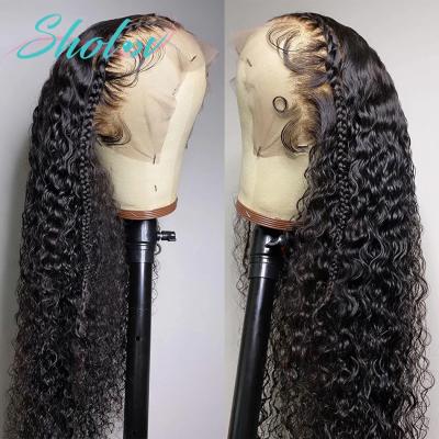 China 13x4 13x6 Hd Human Hair Lace Front Wig Silky Straight Swiss Virgin Glueless Hair 100% Transparent Human Hair Wig With Baby Hair For Black Women for sale