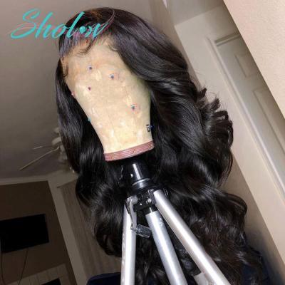 China Cheap Body Wave Frontal Jewish Wig With Lace Front , Frontal Wig Hair With Color , Non Lace Front Wigs With Silk Base for sale