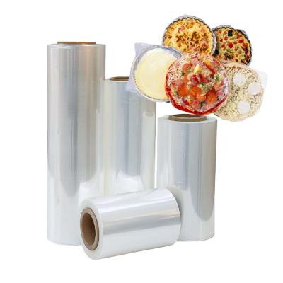 China 15 micron polyolefin moisture proof micro-perforated shrink film for pizza packaging for sale