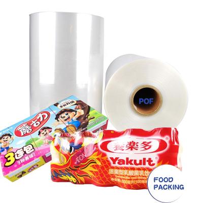 China Moisture proof plastic FOOD PACKAGING pof shirnk film wraps from China supplier for sale