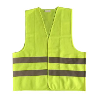 China High Visibility Zipper Fastening High Vis Safety Vest Factory Direct Wholesale Hot Supply for sale