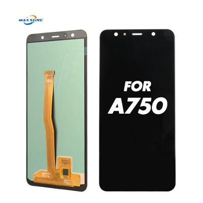 China Wholesale Original Mobile Phone LCDs Touch Screen LCD Display For Samsung A750/A7 2018 Screen Replacement LCD For Samsung A750 for sale