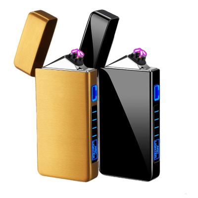 China 2023 Flameless Double Plasma BBQ Kitchen Home Lighter USB Lighters Cigarette Smoking Accessories Arc Cast Electric Windproof Outdoor Windproof Cigarette Smoking Accessories for sale