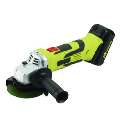 China 18V 20V 115mm Li-ion Battery Rechargeable Cordless Angle Grinder Cutting for sale