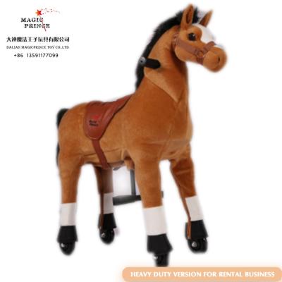 China Ride On Toy Magic Prince Ride Like A Real Horse, Ride On Toys Cute Animal More Comfortable Riding With Unicorn for sale