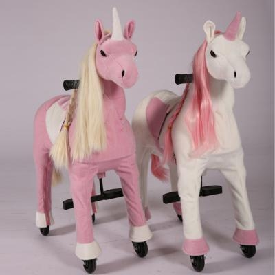 China Ride On Toy Saddleless Rocking Ride On Goat Toys For Mall And Park for sale