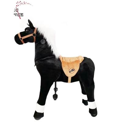 China Toy Mechanic plush ride on horse animal toy for kids, magic prince ride on toy animal rideamals watch pony for sale for sale