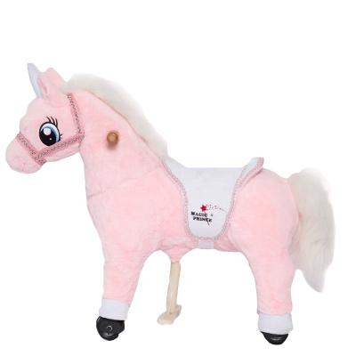 China Ride On Toy Animal Ride On Toys Large Plush Unicorn Toys For Sale,Magic Prince Pass ATSM/CE Robotic Unicorn Toy Ride for sale