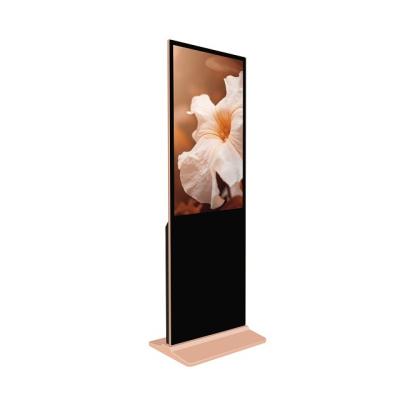 China Indoor OEM 43 Inch Floor Stand Android Interactive Kiosk Advertising Display All In One Self Information Inquiry Kiosk for sale