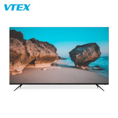 China TV OEM Factory Frameless Televisions With Wifi cheap price 65 inch tv led 4k smart tv dvb-s2 led tv panel tv for sale