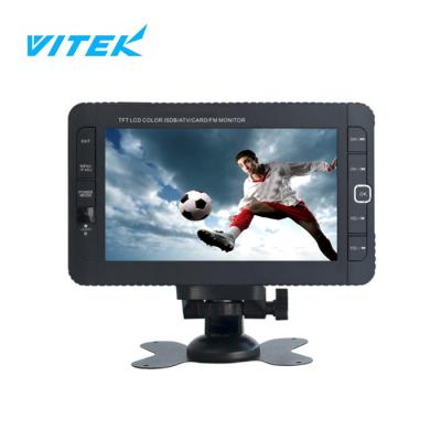 China For Car VTEX Portable Widescreen LCD TV 7 Inch, 9 Inch, 10 Inch Mini Portable TV With Digital Tuner And AV Inputs for sale