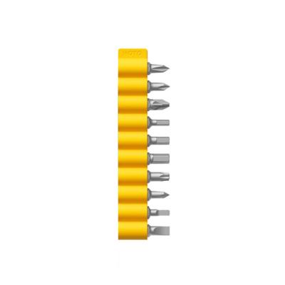 China HOTO Assembly And Disassembly Home Tools Accessories Steel Convenient Screwdriver Bit Set 25mm for sale