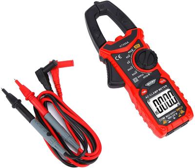 China HT206A Auto-ranging DC Measures Voltage, Resistance, Temp, Plus Digital Clamp Meter HT206A for sale