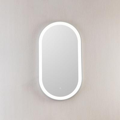 China HD LED Dressing Mirror With Lights Intelligent Waterproof Time Temperature Display for sale