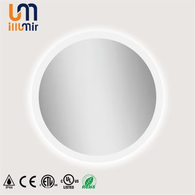 China Frameless Rectangle Oval Square Round Wall Backlit LED Salon Mirror for Beauty Salon for sale