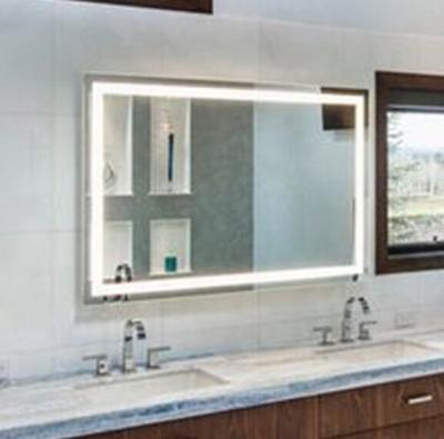 China Stainless Steel Bathroom Decorative Wall Mirror Cabinet With Light CCT 2700K-6000K for sale