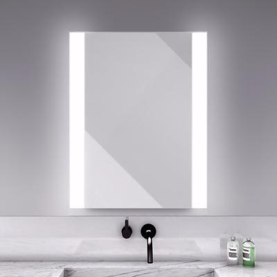 China Voltage 50/60Hz Rectangle Frameless LED Mirror for Wall Mounted Vanity Lighted Makeup for sale