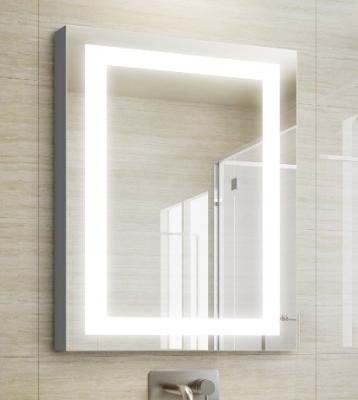 China Aluminum Mirrored Cabinets Cabinet Material LED Light Bathroom Vanities Mirror Cabinet for sale