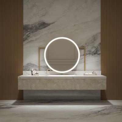 China Personalizable appearance Clean style Zooming effect Custom Bathroom Mirrors for Home and Hotel for sale