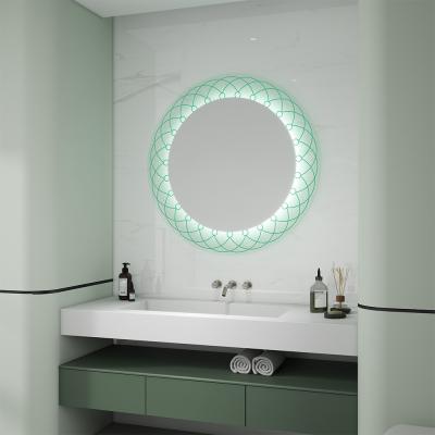 China Entire process tracking Graceful shape Prompt response Vanity Mirror With Lights for Home and Hotel for sale