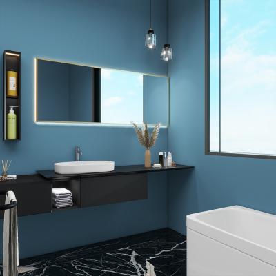 China Amplifying effect BT transmission High-tech touch Custom Bathroom Mirrors for Home and Hotel for sale