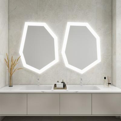 China Excellent craftsmanship Water-resistant performance Creative design Vanity Mirror With Lights for Home and Hotel for sale