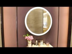 Custom Modern Luxury Round Metal Mirror Framed Home Decor Wall Circle Mirror for Foyer