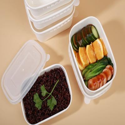 China Atops White Paper Bowl Soup Container 100% Biodegradable Biodegradable Paper Cup With PLA Paper Lid for sale