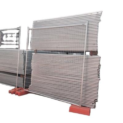 China Hot Selling Easily Assembled Australia Galvanized 2.4m*2.1m Temporary Construction Fence Panels for sale