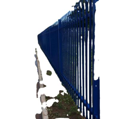 China Easily Assembled Powder Coated Steel Security Palisade Fence for sale