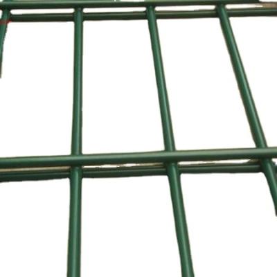 China Easily Assembled 868 Powder Coated Double Wire Mesh Fence for sale