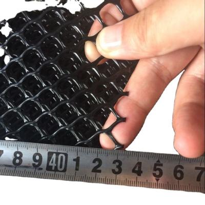 China HDPE Agricultural Poultry Black Plastic Mesh 1/2inch Mesh for sale