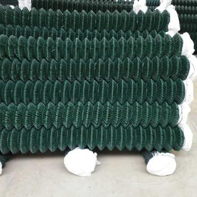 China Factory Price Easily Assembled PVC Coated Chain Link Fence for sale