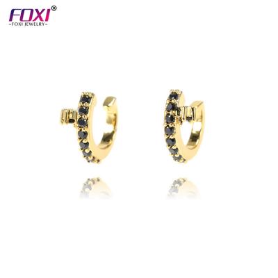 China 2021 European and American favorite BOHEMIA style earring cuff clip ear custon pierced earrings jewelry for sale