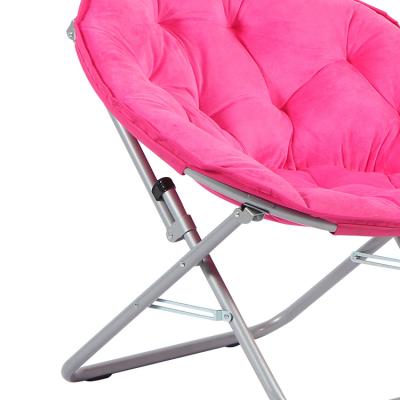 China Furniture Sofa Chair Living Room Bedroom Balcony Round Shape Leisure Foldable Modern Design And Comfortable Lazy Sofa Chair for sale