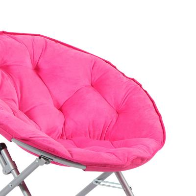 China Foldable Garden Furniture Living Room Bedroom Balcony Round Shape Egg Recliner Leisure Portable Design and Comfortable Lazy Sofa Chair for sale