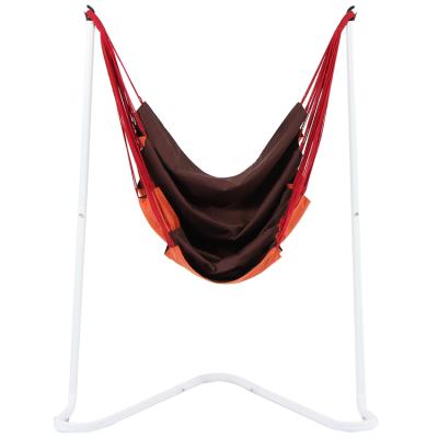 China Stand Up + Hot Sale Portable Free Standing Garden Hammock Outdoor Camping Hammock Chair With Hammock Stand for sale