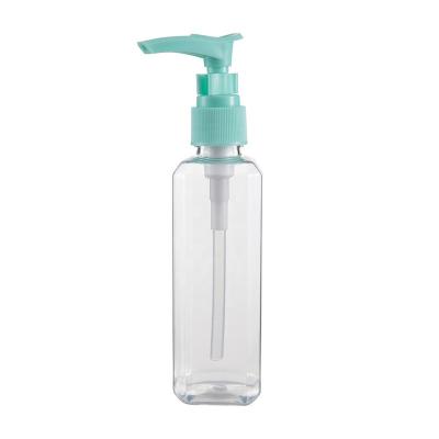 China 2021 New Products Cosmetic 100ml Bottles Transparent / Clear Shampoo Bottle for sale