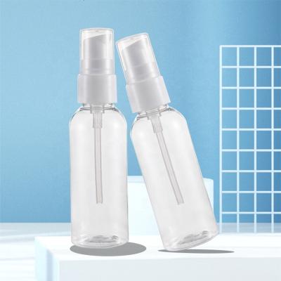 China Pet Cosmetic Water Bottles 50ml Mist Preform Skin Care Spray Bottle for sale