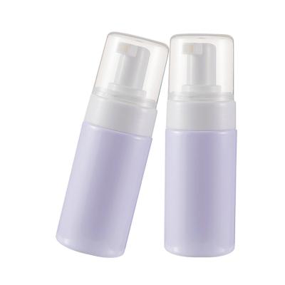 China Household Products Empty Foam Pump Bottle Soap Foam Squeeze Bottles Screw Cap Shampoo Lotion Bottle Screen Printing Cheap Price 100ml White PET for sale