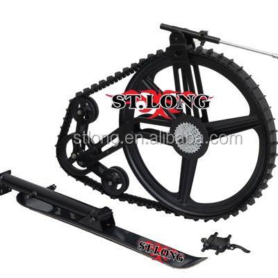 China Mobile Snow Bike Track Drive Mountain Bicycle Ski Cycle Kit STL-SN for sale